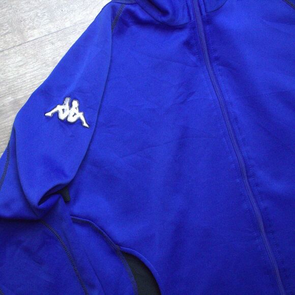 Men's KAPPA Vintage Style Full-Zip Polyester Track Suit Jacket Size L - Picture 4 of 6